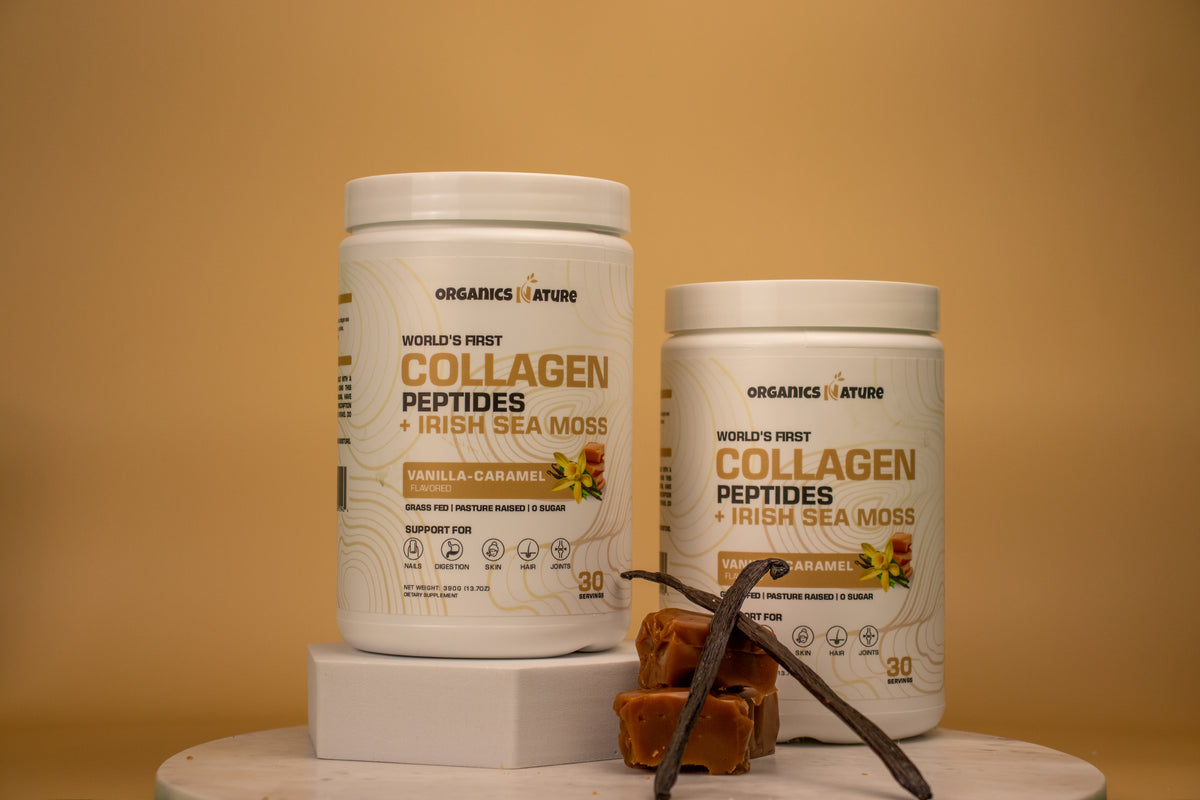 Collagen and sea moss powder
