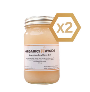 Sea Moss Gel - 16oz Jar x 2