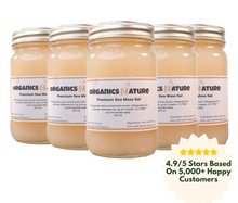Load image into Gallery viewer, Organic sea moss gel jars

