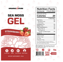 Load image into Gallery viewer, sea moss gel sachet ingredients 
