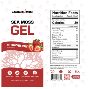 sea moss gel sachet ingredients 
