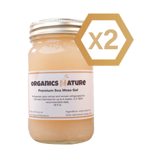 Load image into Gallery viewer, Sea Moss Gel - 16oz Jar x 2
